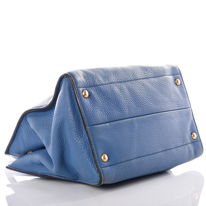 Prada Vitello Daino Tote Cobalto 3 of 18
