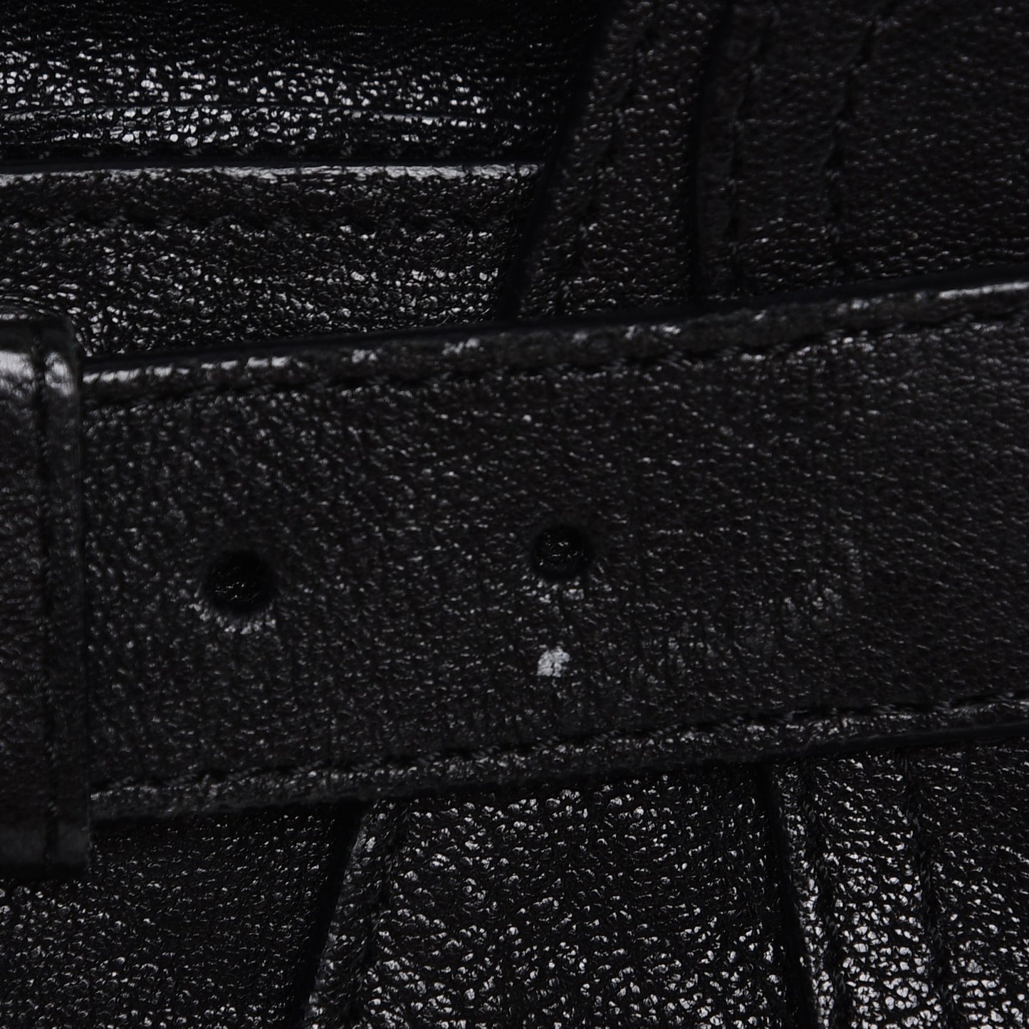 Lambskin PS1 Mini Pouch Messenger Black