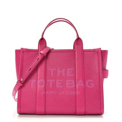 Marc Jacobs Grained Calfskin Medium The Tote Bag Lipstick 1 of 9