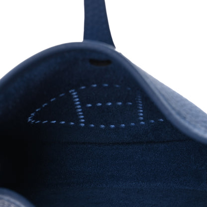 Hermes Taurillon Maurice Amazone Evelyne TPM Bleu Tie 5 of 11