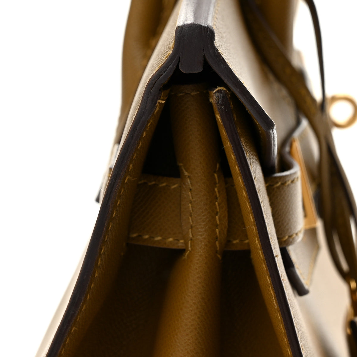 Madame Calfskin Birkin Sellier 30 Bronze Dore