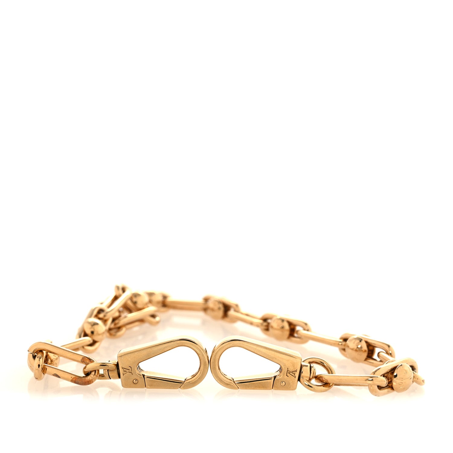 Louis Vuitton LV X TM Metal Pochette Accessories Chain Strap Gold 3 of 5