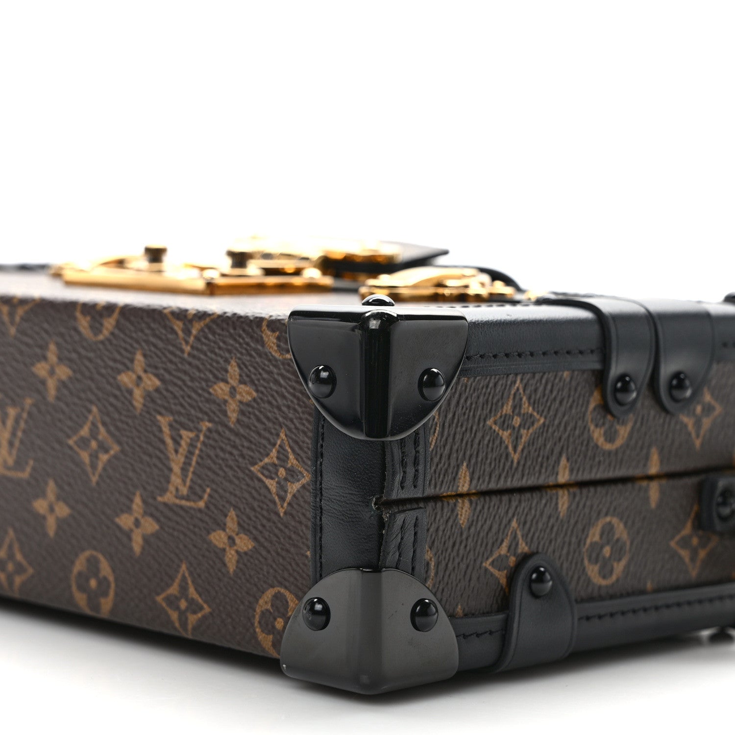 Louis Vuitton Monogram Petite Malle Black 9 of 9