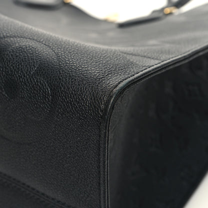 Louis Vuitton Empreinte Monogram Giant Onthego GM Black 12 of 13