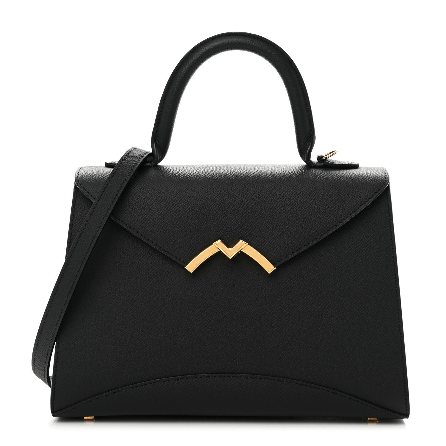 Moynat Carat Calfskin Gabrielle PM Black 1 of 14