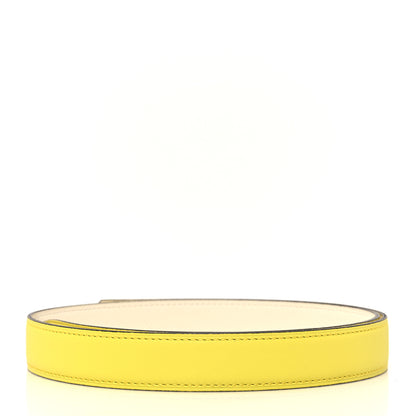 Hermes Epsom Swift Belt Strap 80 32 Nata Lime 2 of 6