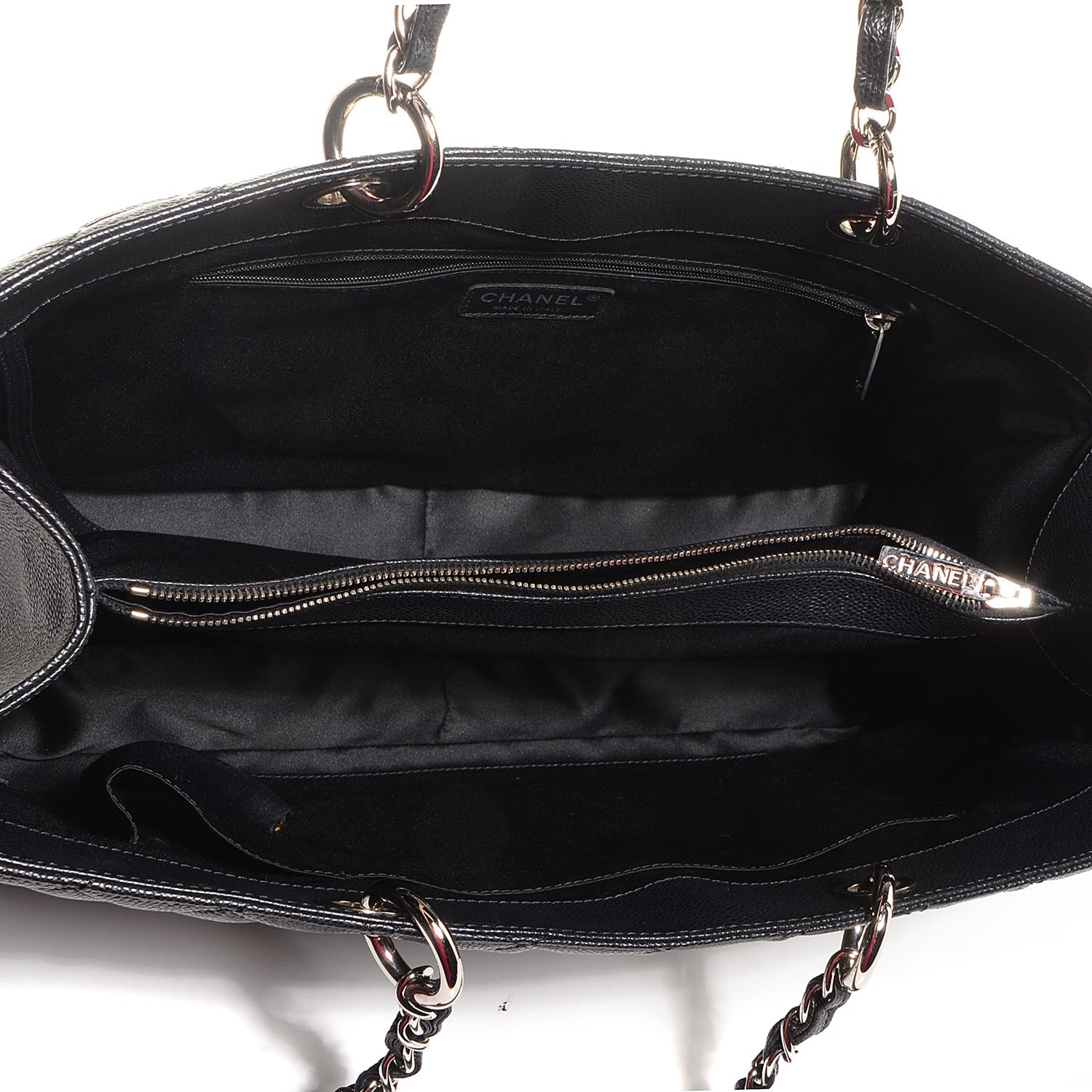 Chanel Caviar XL Grand Shopping Tote GST Black 5 of 9