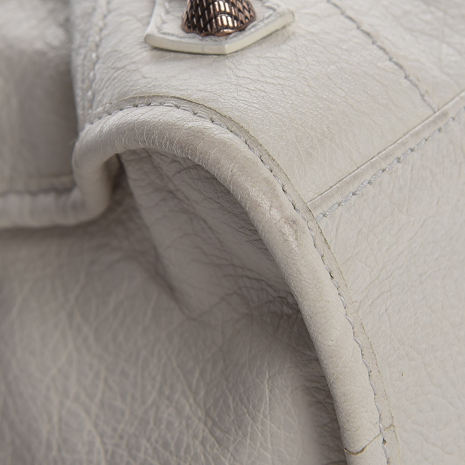 Balenciaga Agneau Giant 12 Rose Gold Hardware City White Light 14 of 19