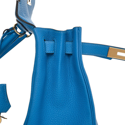 Hermes Togo Kelly Retourne 28 Bleu Zanzibar 28 of 36