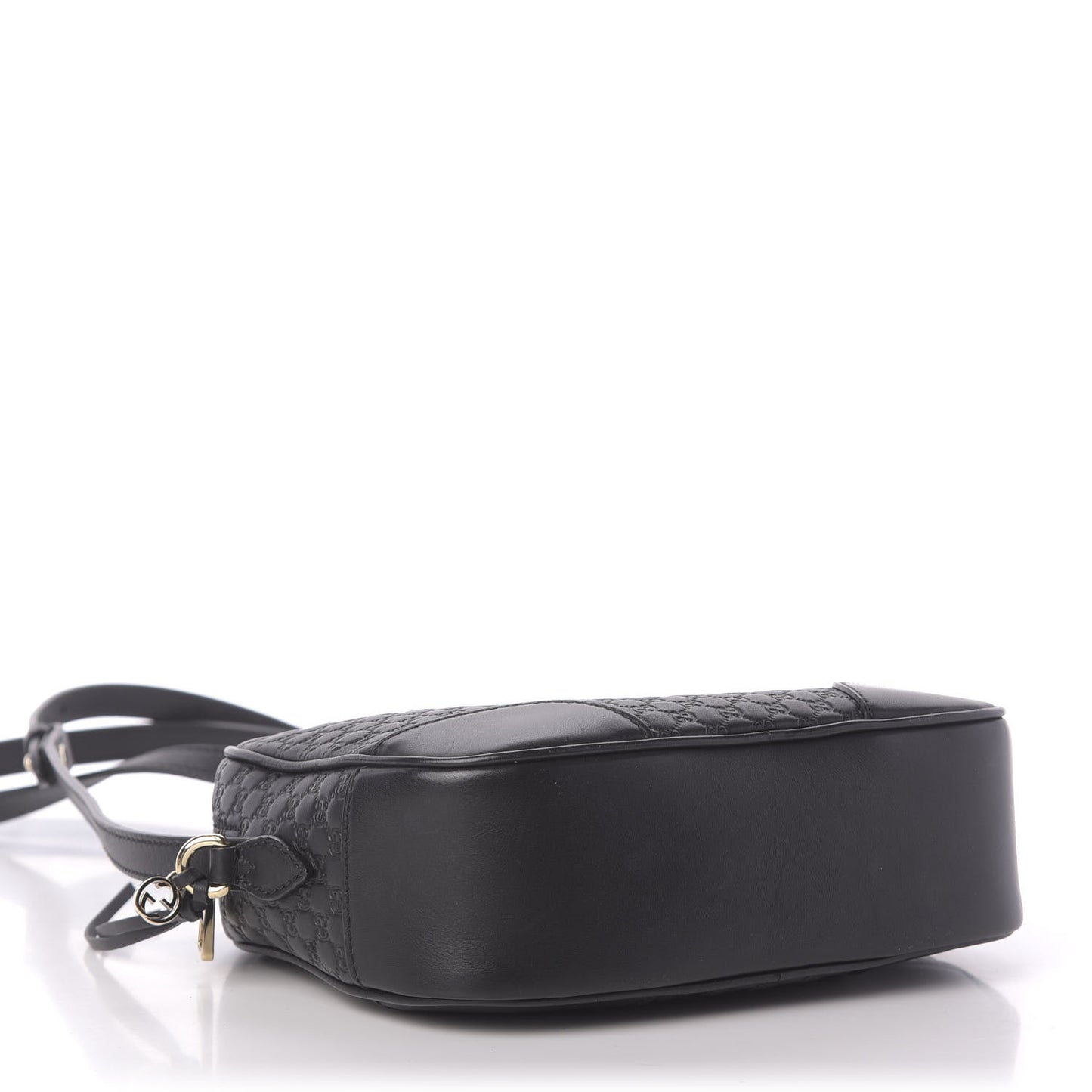 Microguccissima Mini Bree Messenger Bag Black