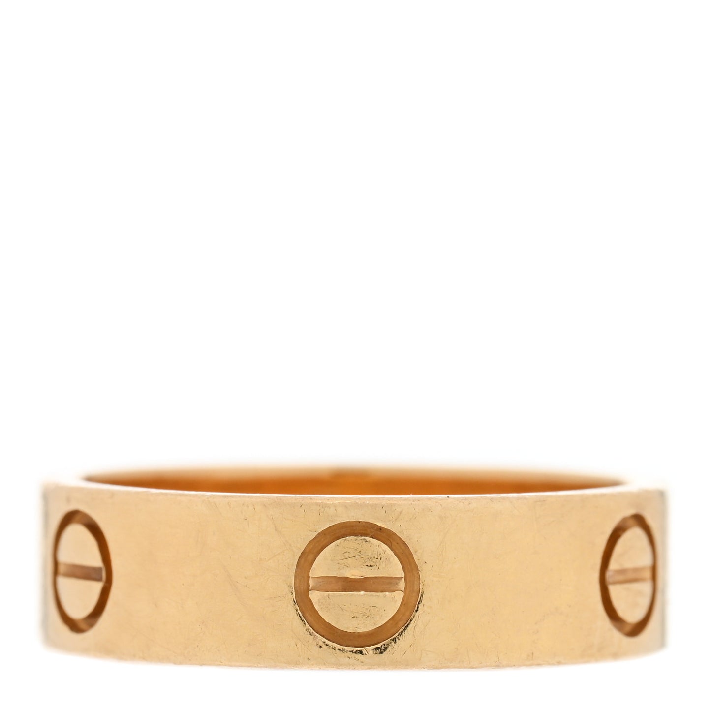 18K Yellow Gold 5.5mm LOVE Ring 56 7.75