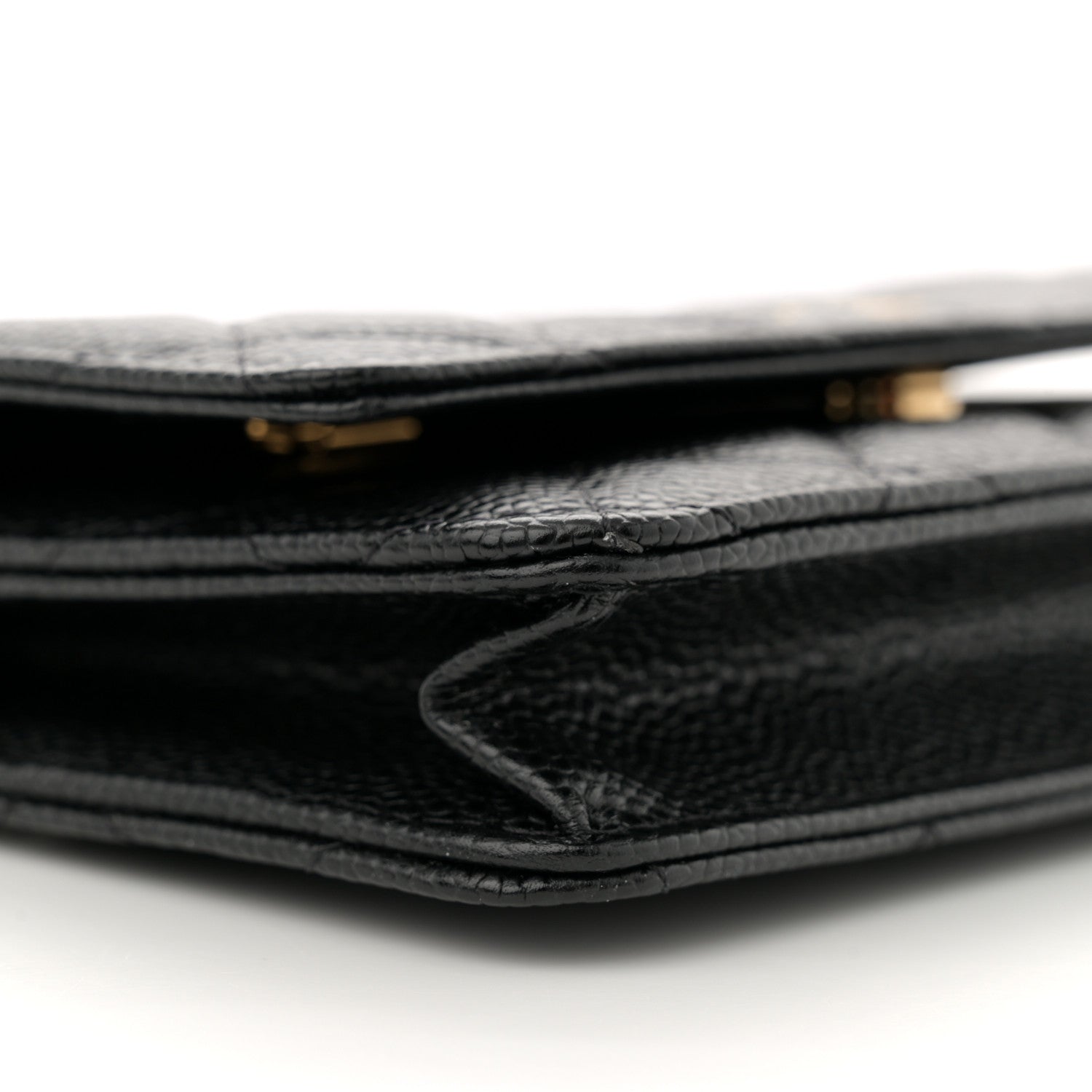 Chanel Caviar Quilted Wallet On Chain WOC Black 9 of 11
