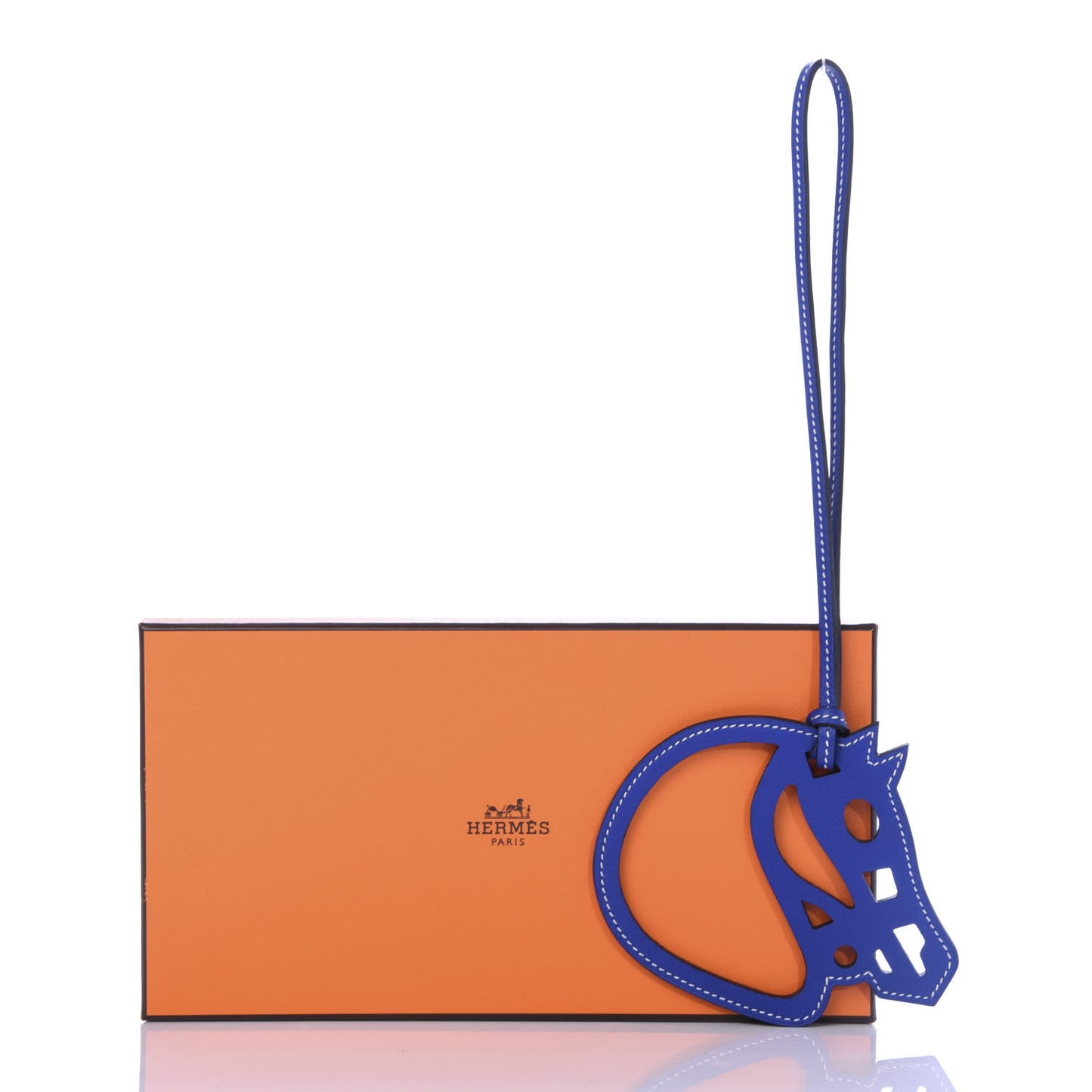 Swift Paddock Cheval Horse Bag Charm Bleu Electrique