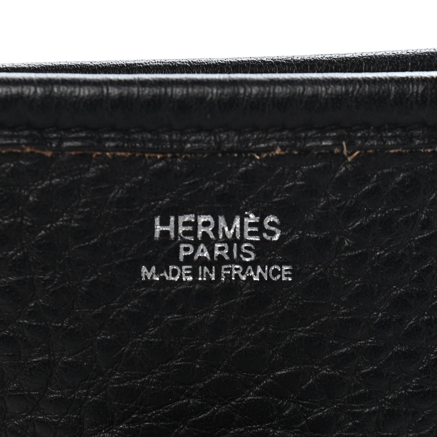 Hermes Taurillon Clemence Evelyne II Black 5 of 8