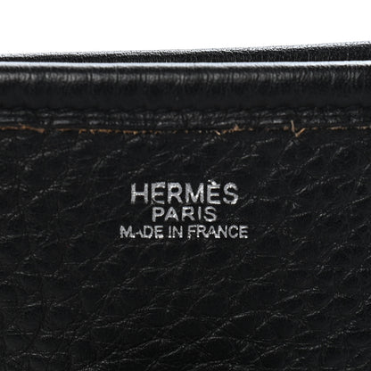 Hermes Taurillon Clemence Evelyne II Black 5 of 8