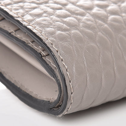 Burberry Heritage Grain Alvington Continental Wallet Pale Grey 5 of 10