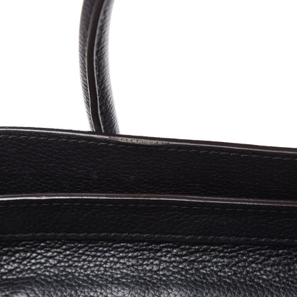 Celine Drummed Calfskin Micro Luggage Black 14 of 19