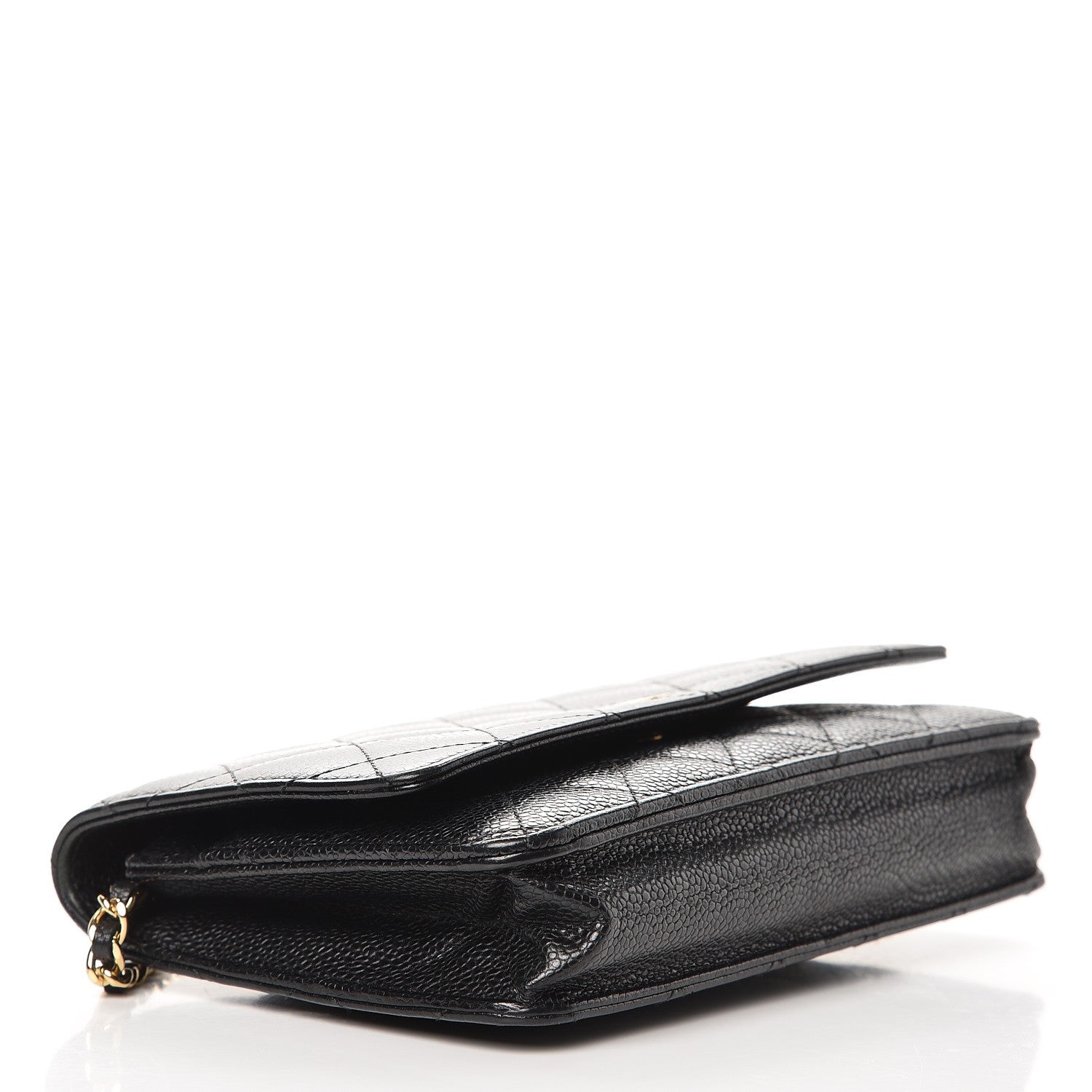 Chanel Caviar Quilted Wallet On Chain WOC Black 4 of 12