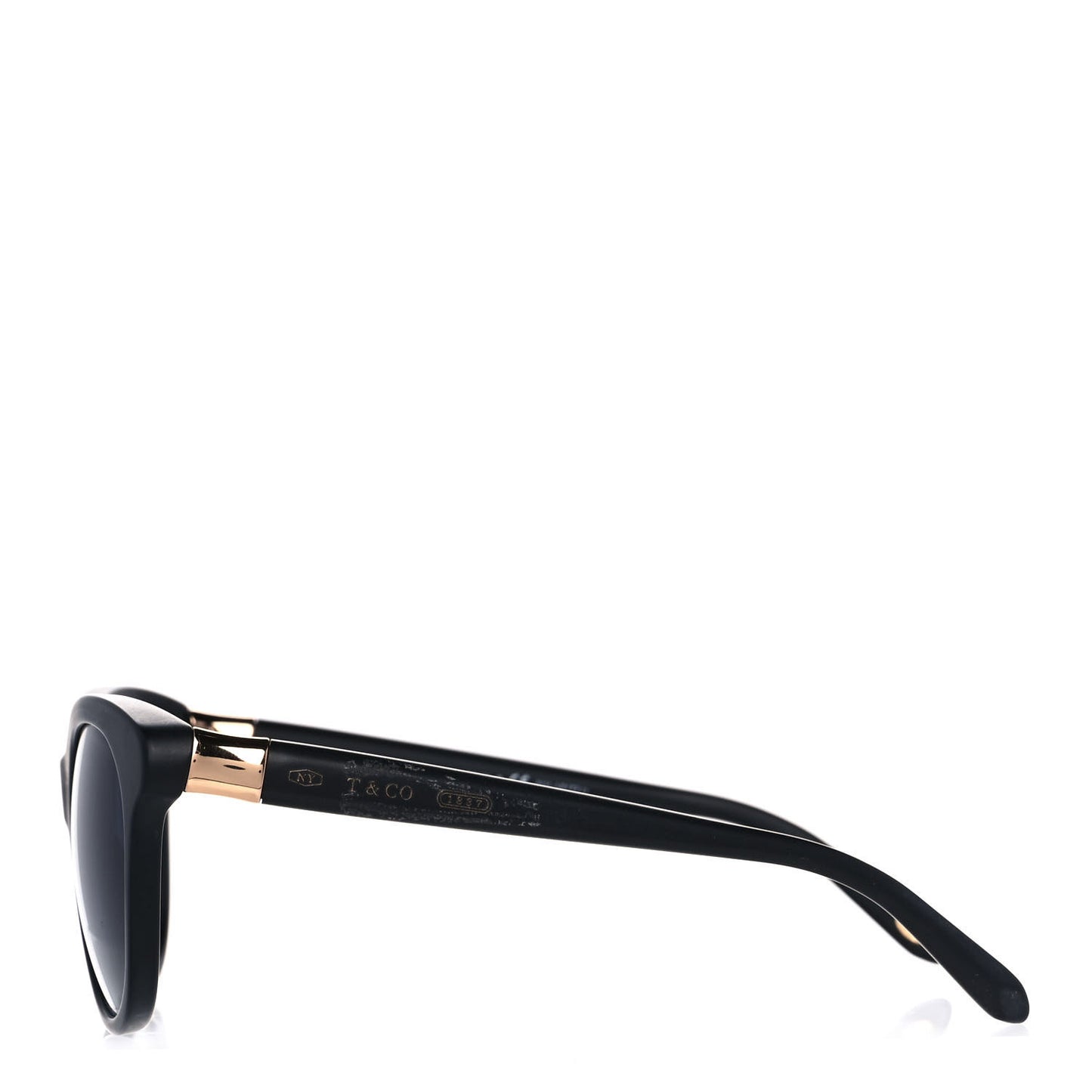 1837 Cat Eye TF4125 Sunglasses Black Gold