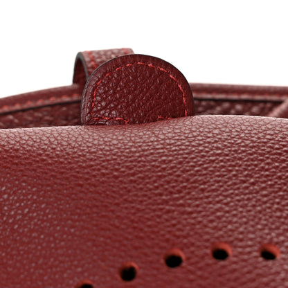 Hermes Togo Evelyne PM Rouge H 7 of 10