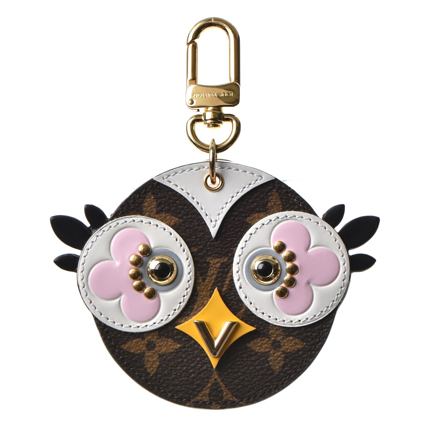 Monogram Lovely Birds Bag Charm