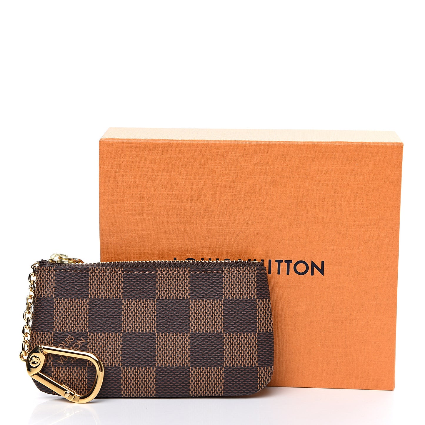 Damier Ebene Key Pouch