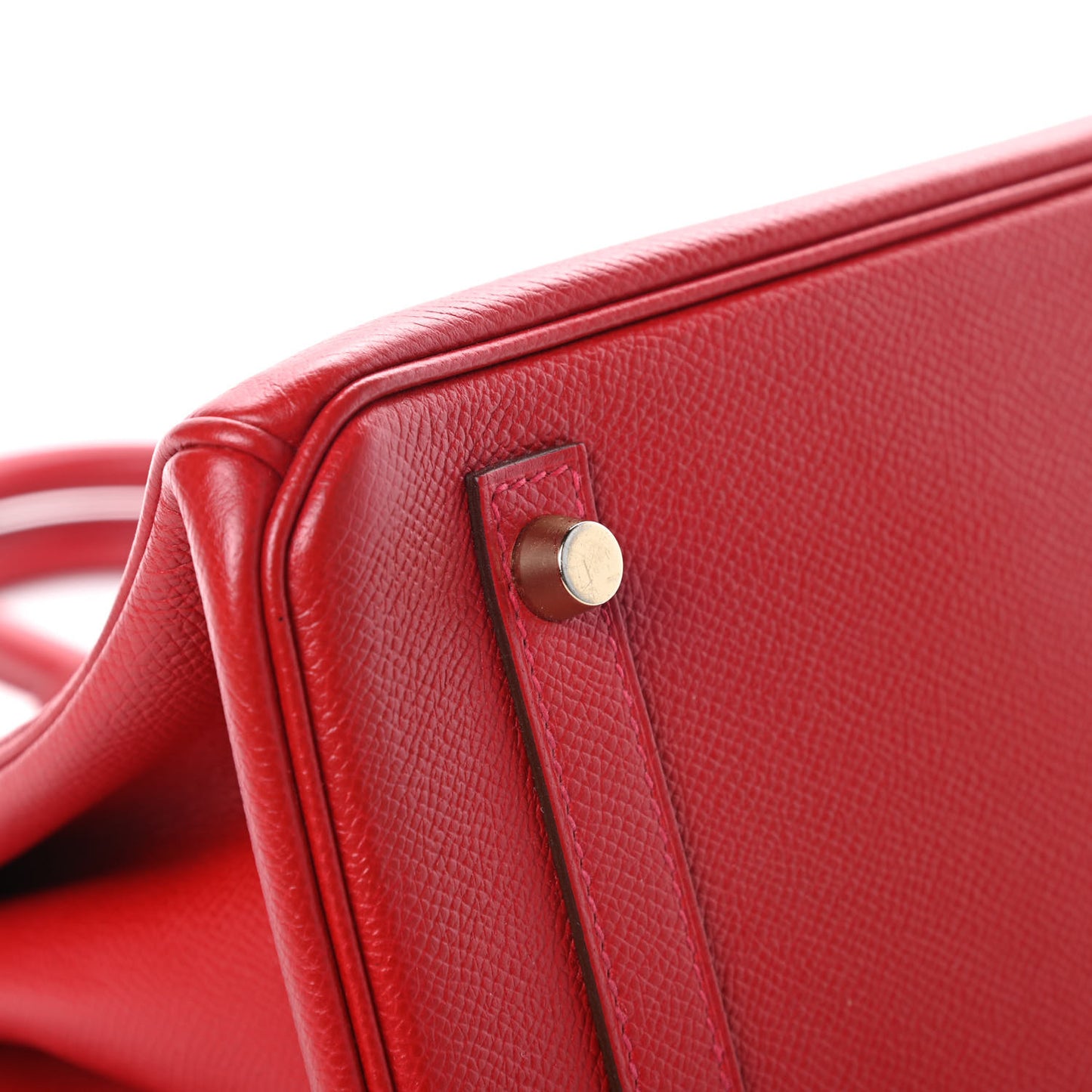 Epsom Birkin 30 Rouge Casaque