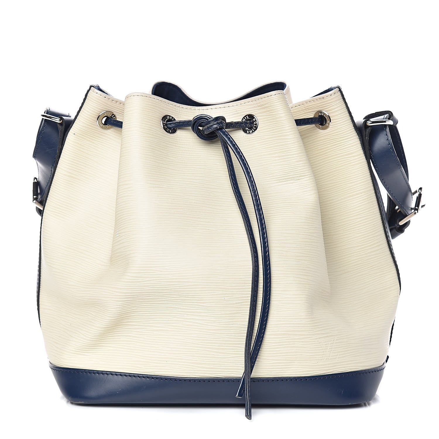 Louis Vuitton Epi Petit Bi-Color Noe Ivory Indigo 1 of 16