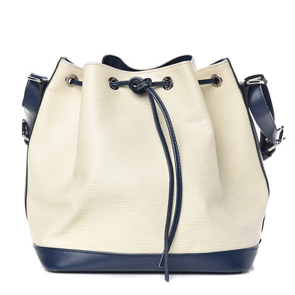 Louis Vuitton Epi Petit Bi-Color Noe Ivory Indigo 1 of 16