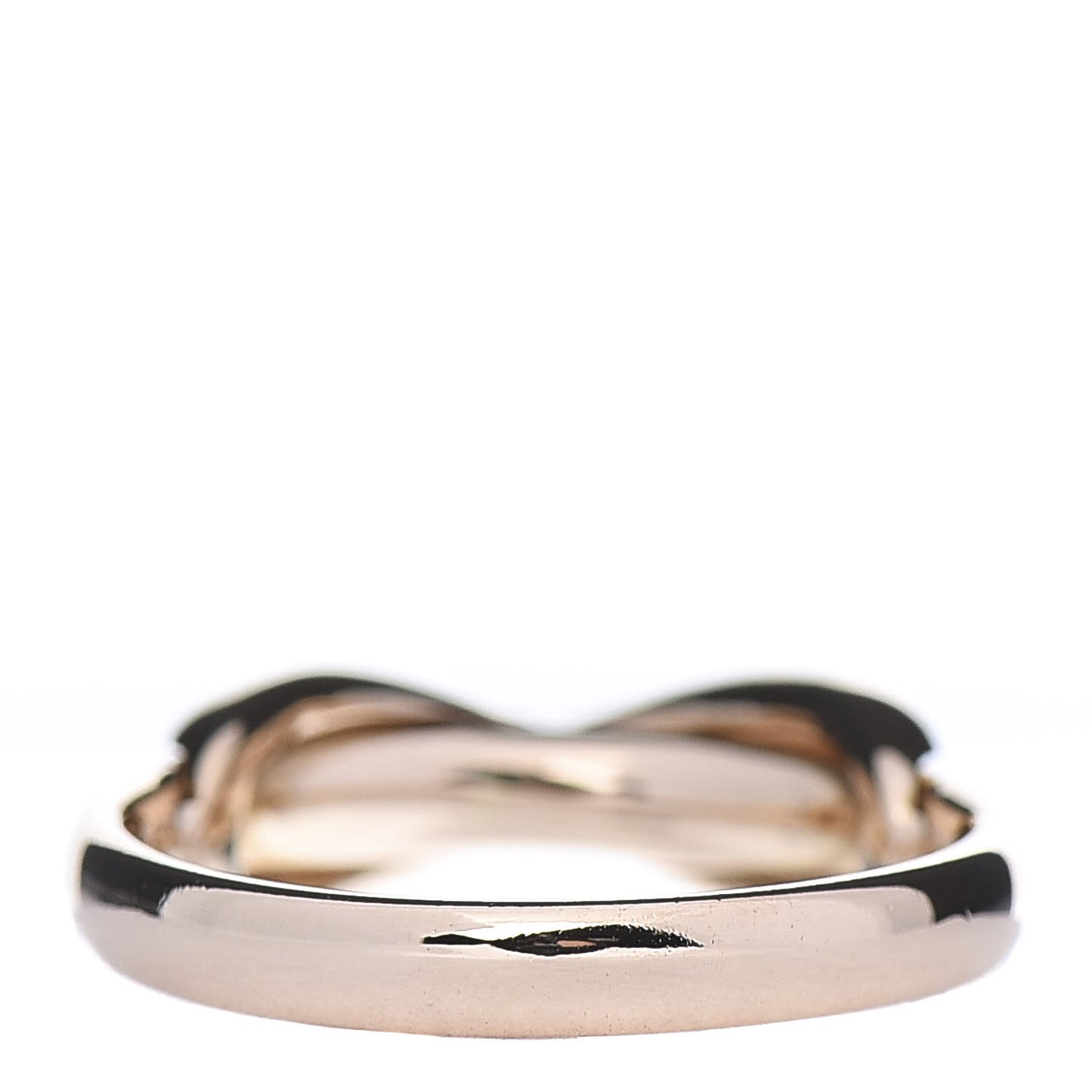 18K Rose Gold Infinity Ring 47 4.25