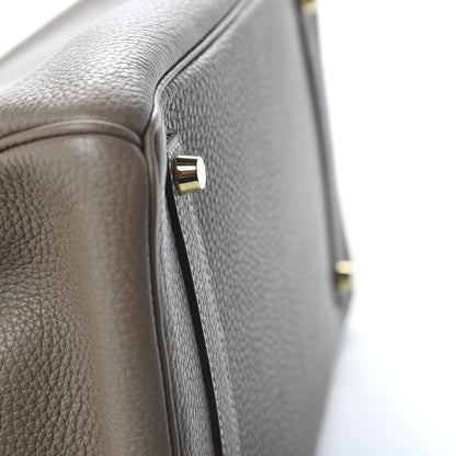 Hermes Togo Birkin 35 Etoupe 7 of 32