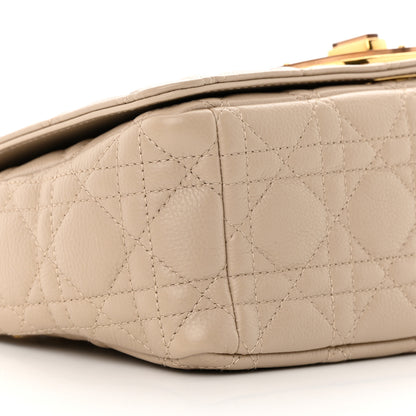 Christian Dior Calfskin Cannage Medium Caro Bag Beige 9 of 13