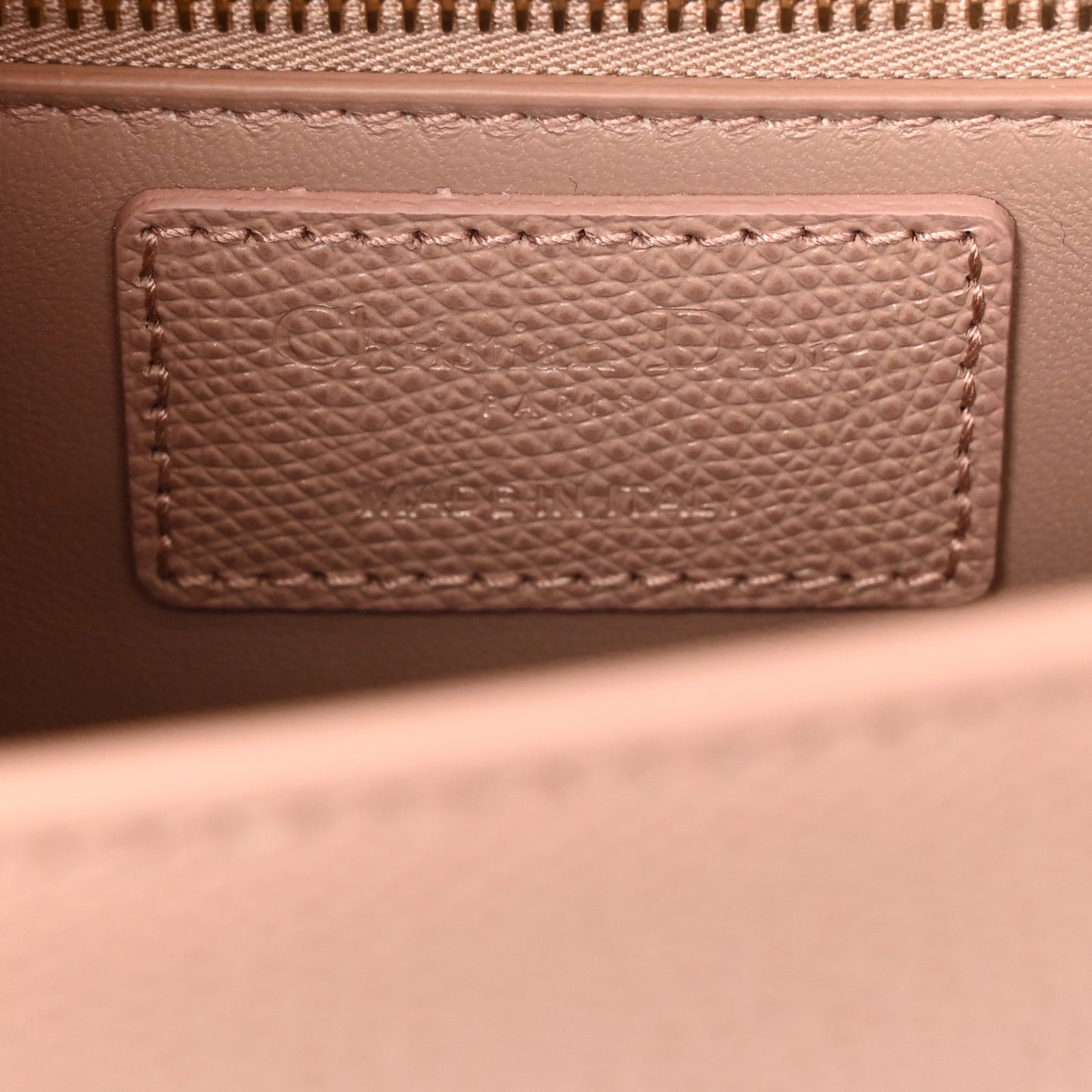 Ultra Matte Grained Calfskin 30 Montaigne Flap Bag Blush