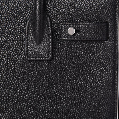 Saint Laurent Grained Calfskin Baby Sac De Jour Souple Black 11 of 11