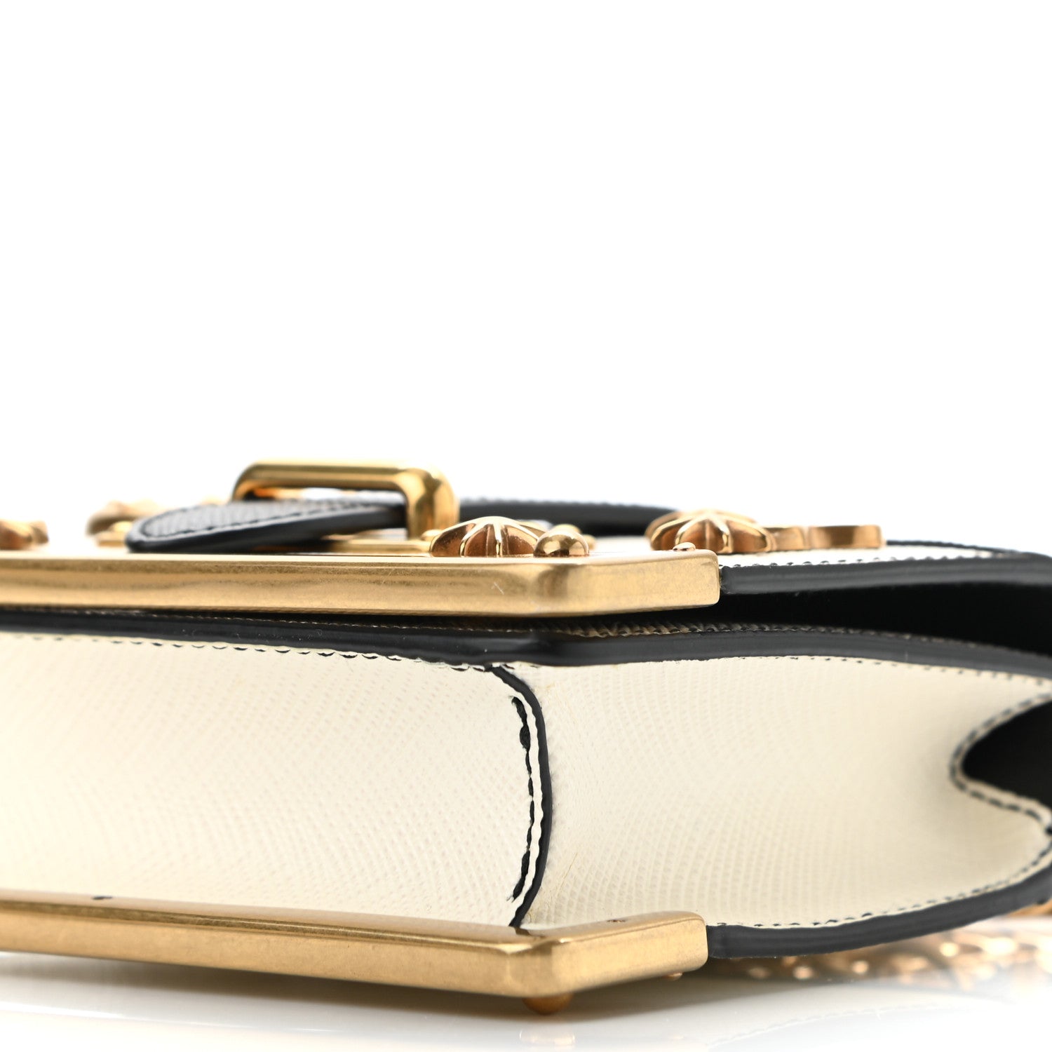Prada Saffiano Cahier Mini Astrology Bag Talco 9 of 10