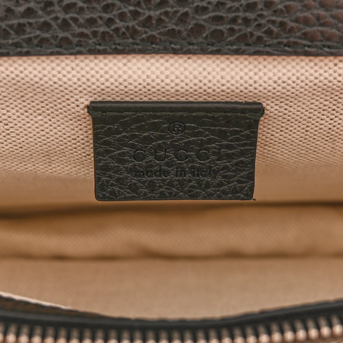 Pebbled Calfskin Small Dionysus Shoulder Bag Black