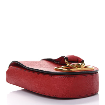 Valentino Garavani Goatskin Vring Crossbody Bag Rouge Pur 3 of 4