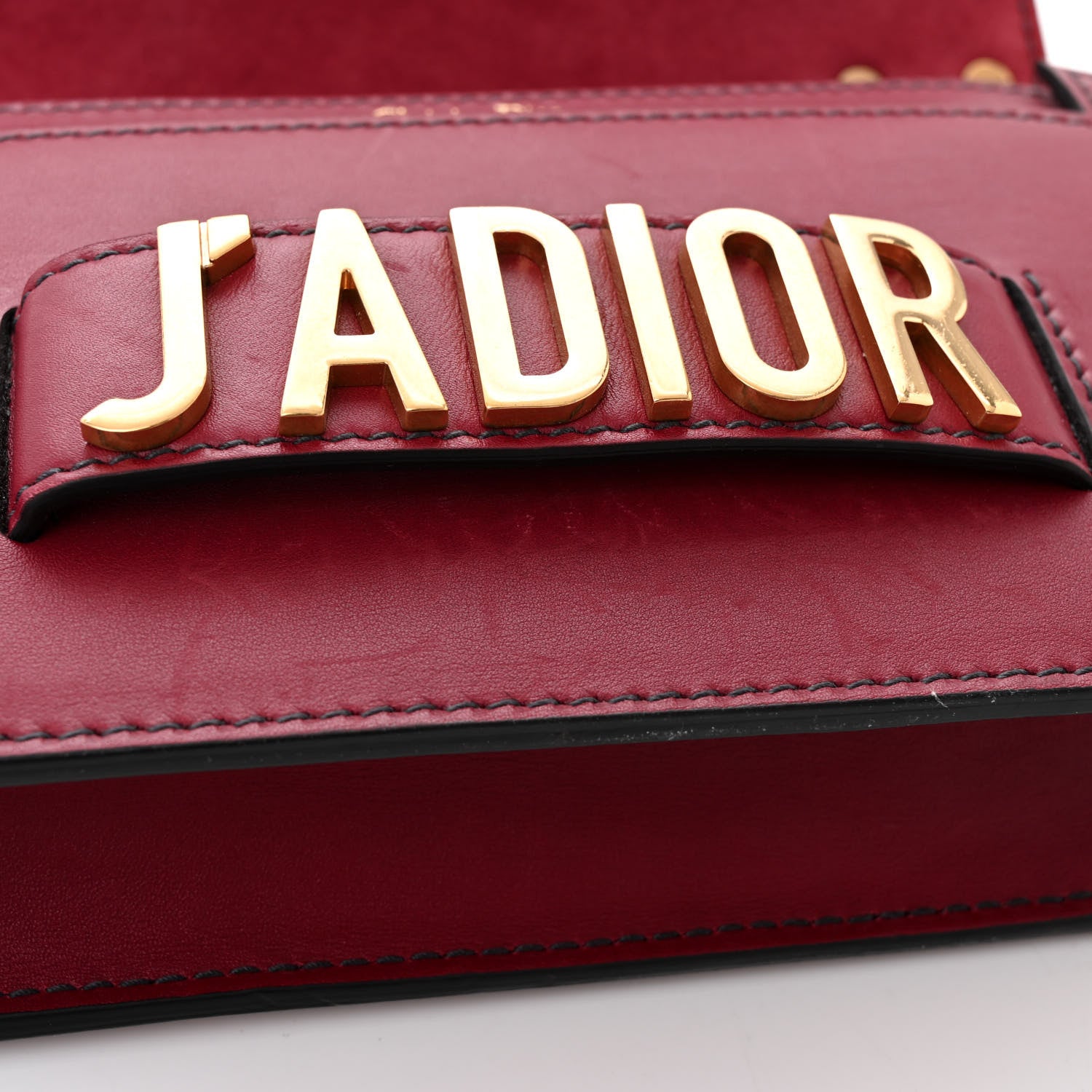 Christian Dior Calfskin J'Adior Chain Flap Bag Red 10 of 10