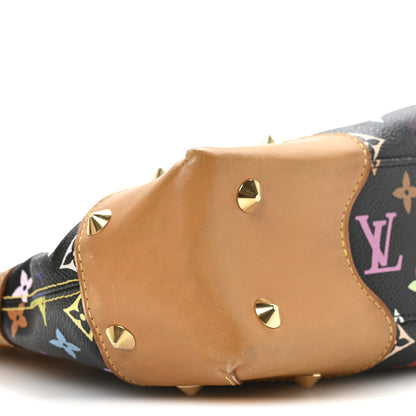 Louis Vuitton Monogram Multicolor Judy MM Black 9 of 10
