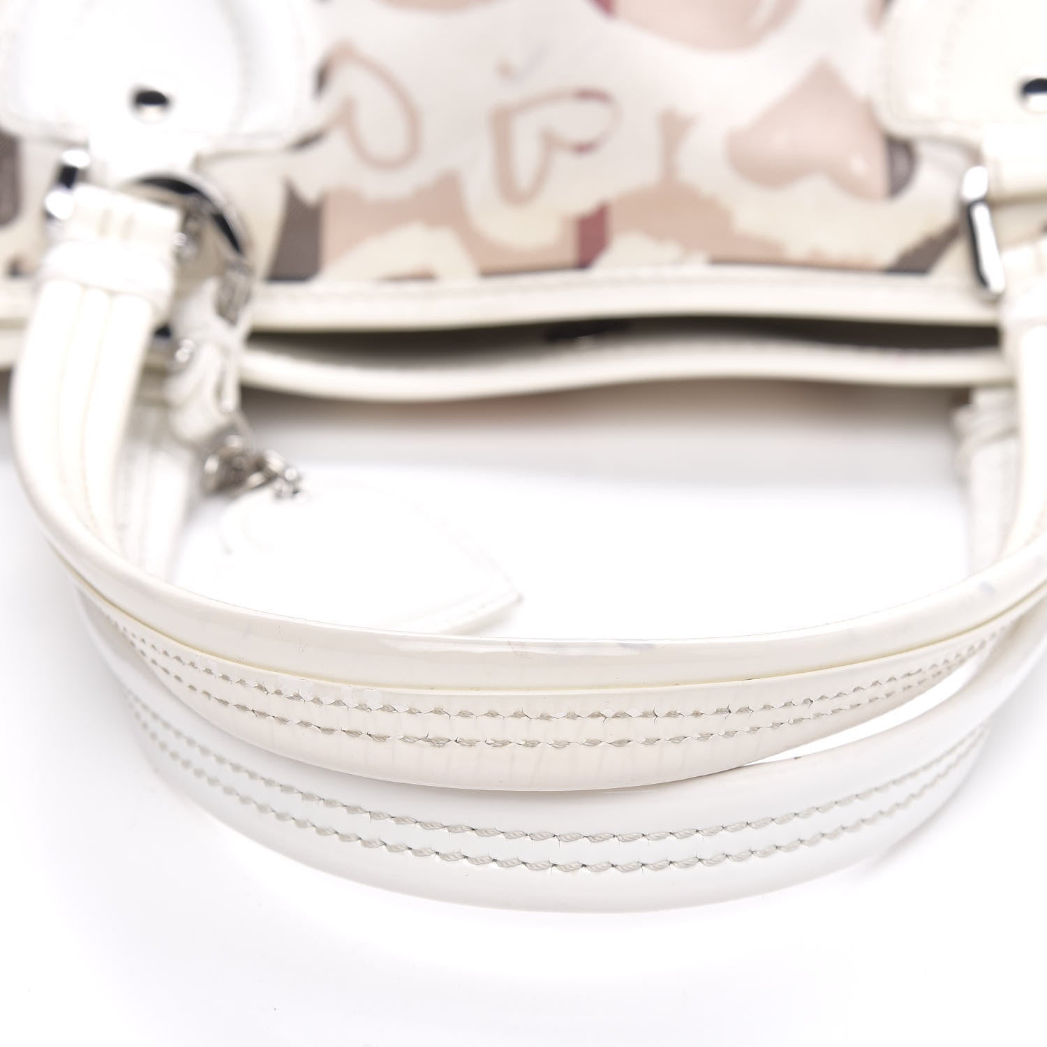 Burberry Nova Check Heart Tote White 12 of 18