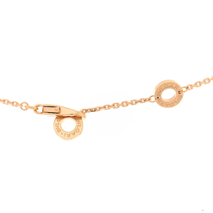 Bulgari 18K Rose Gold Diamond Mother of Pearl Divas' Dream Pendant Necklace 4 of 4