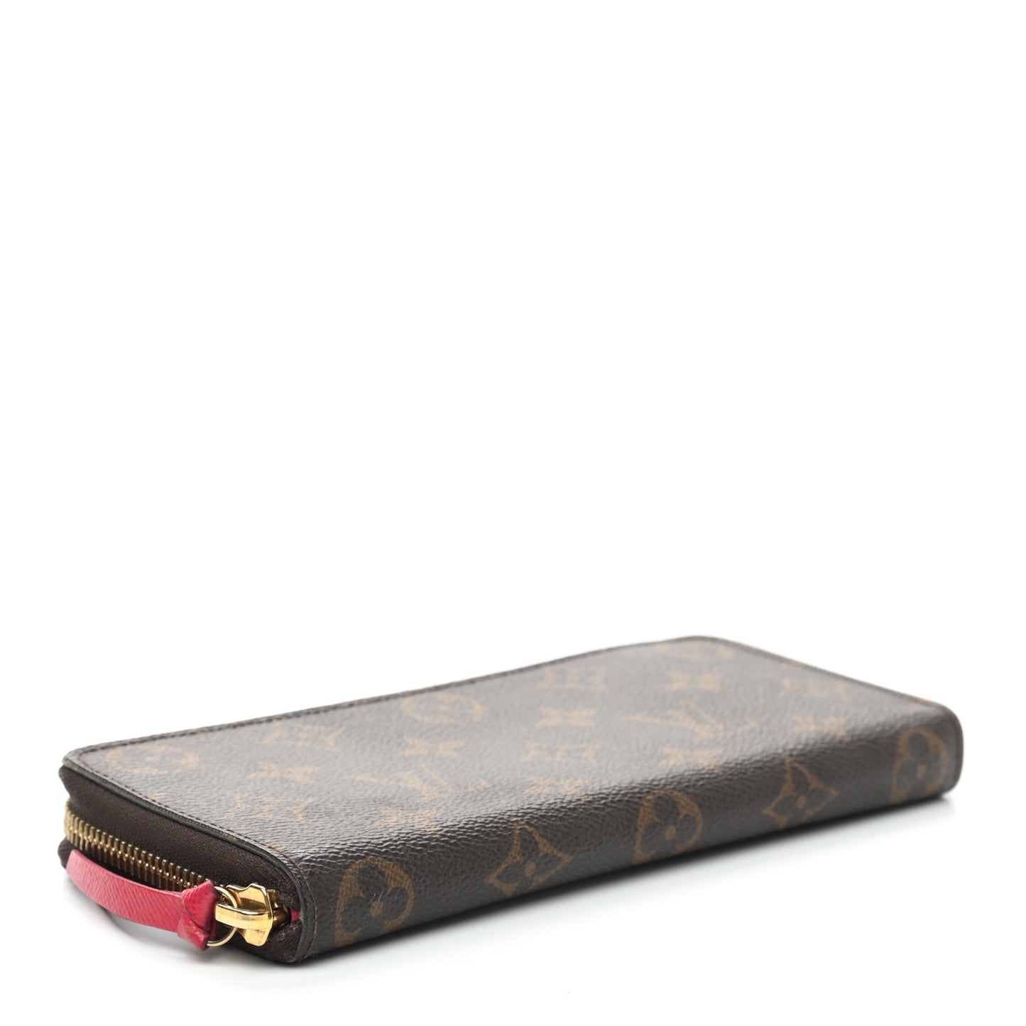 Monogram Clemence Wallet Fuchsia