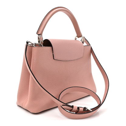 Louis Vuitton Taurillon Capucines PM Magnolia 3 of 13