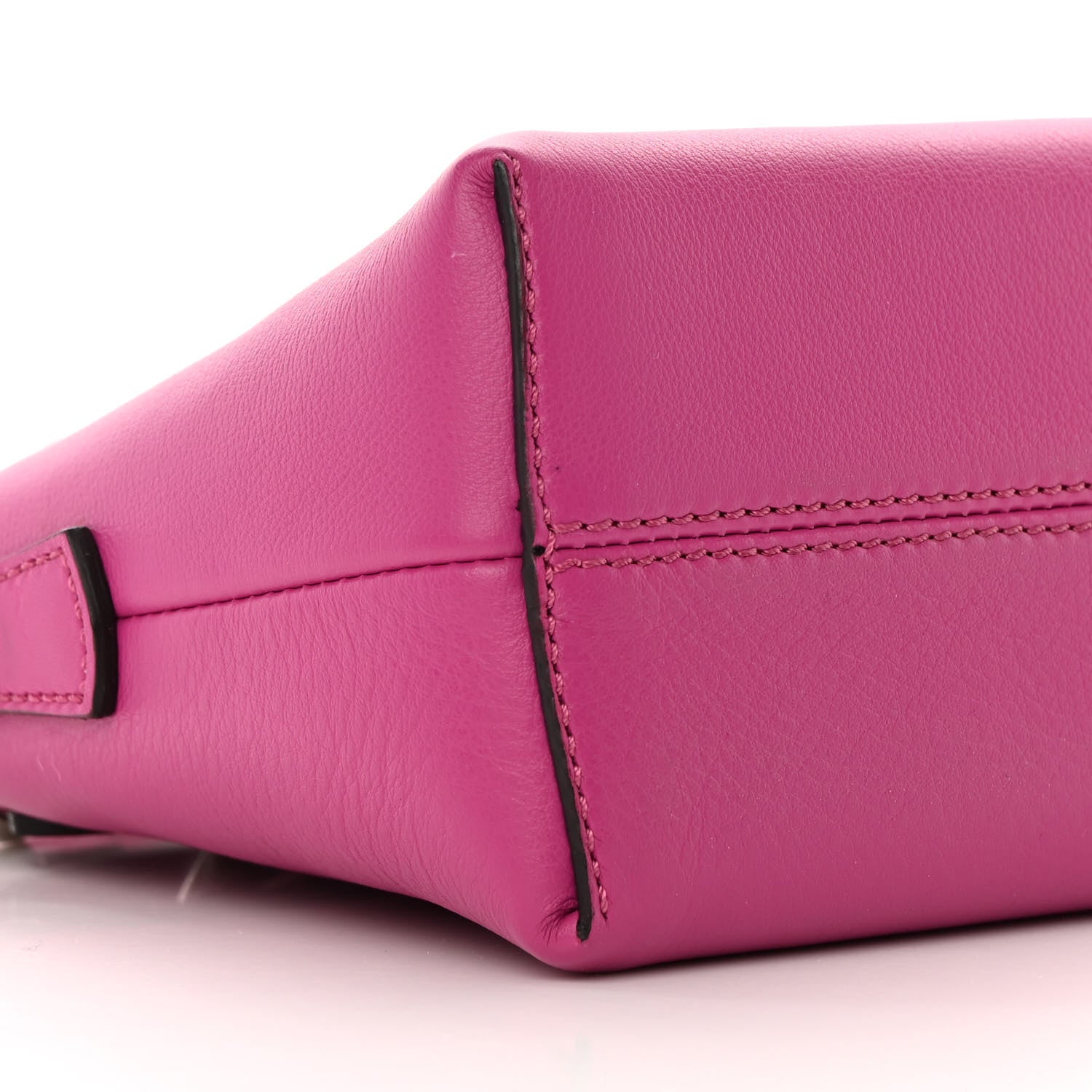 Fendi Vitello Dolce Mini By The Way Boston Bag Magenta 9 of 11