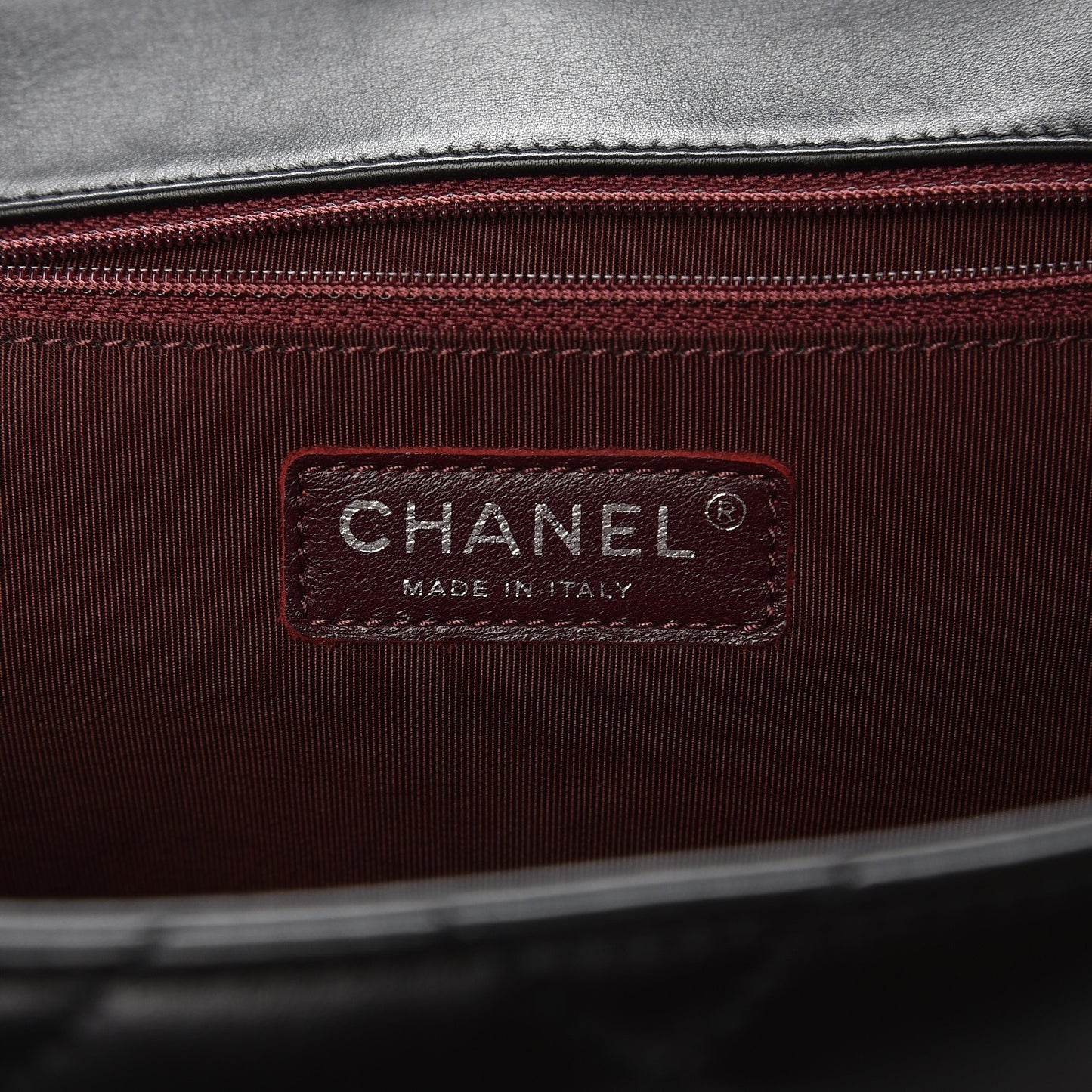 Caviar Lambskin Quilted Bi Coco Flap Black