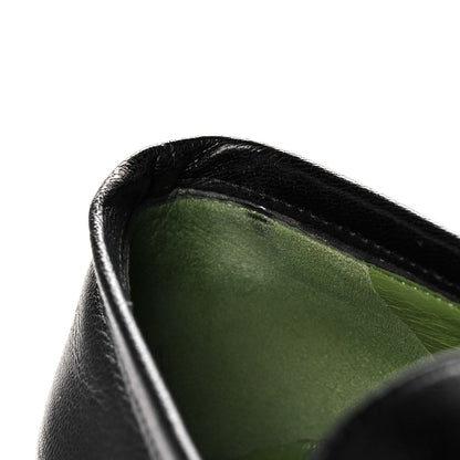 Gucci Goatskin Houdan Platform Loafers 37 Black 10 of 11