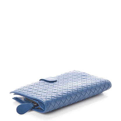 Bottega Veneta Nappa Intrecciato Continental Wallet Bleuette 4 of 7