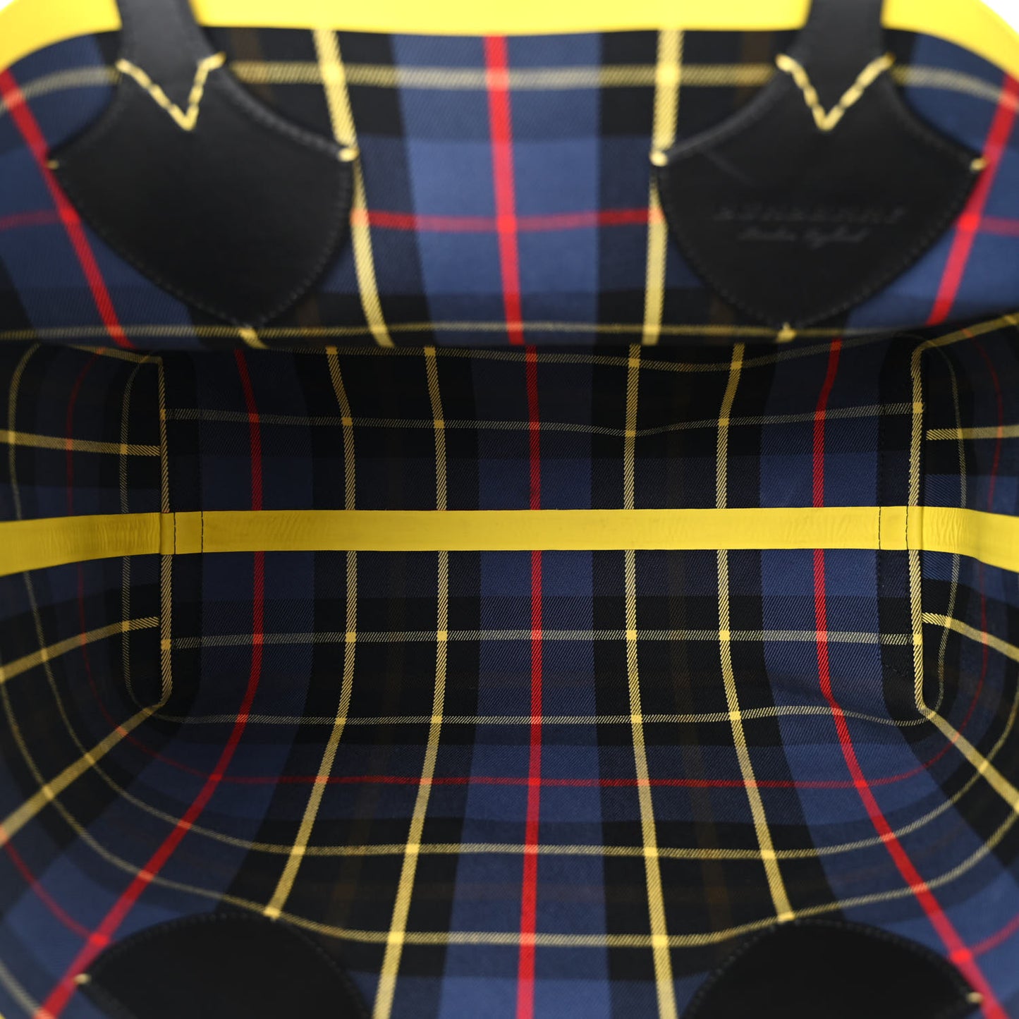 Vintage Check Medium The Giant Reversible Tote Racing Green Cobalt Blue