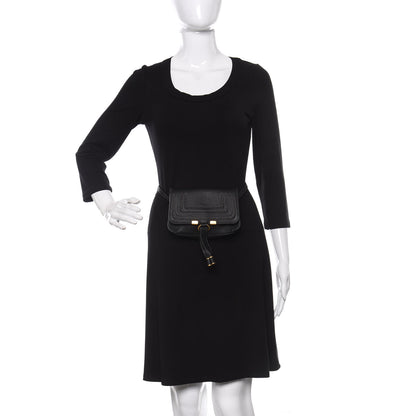 Chloe Calfskin Marcie Convertible Belt Bag Black 2 of 11