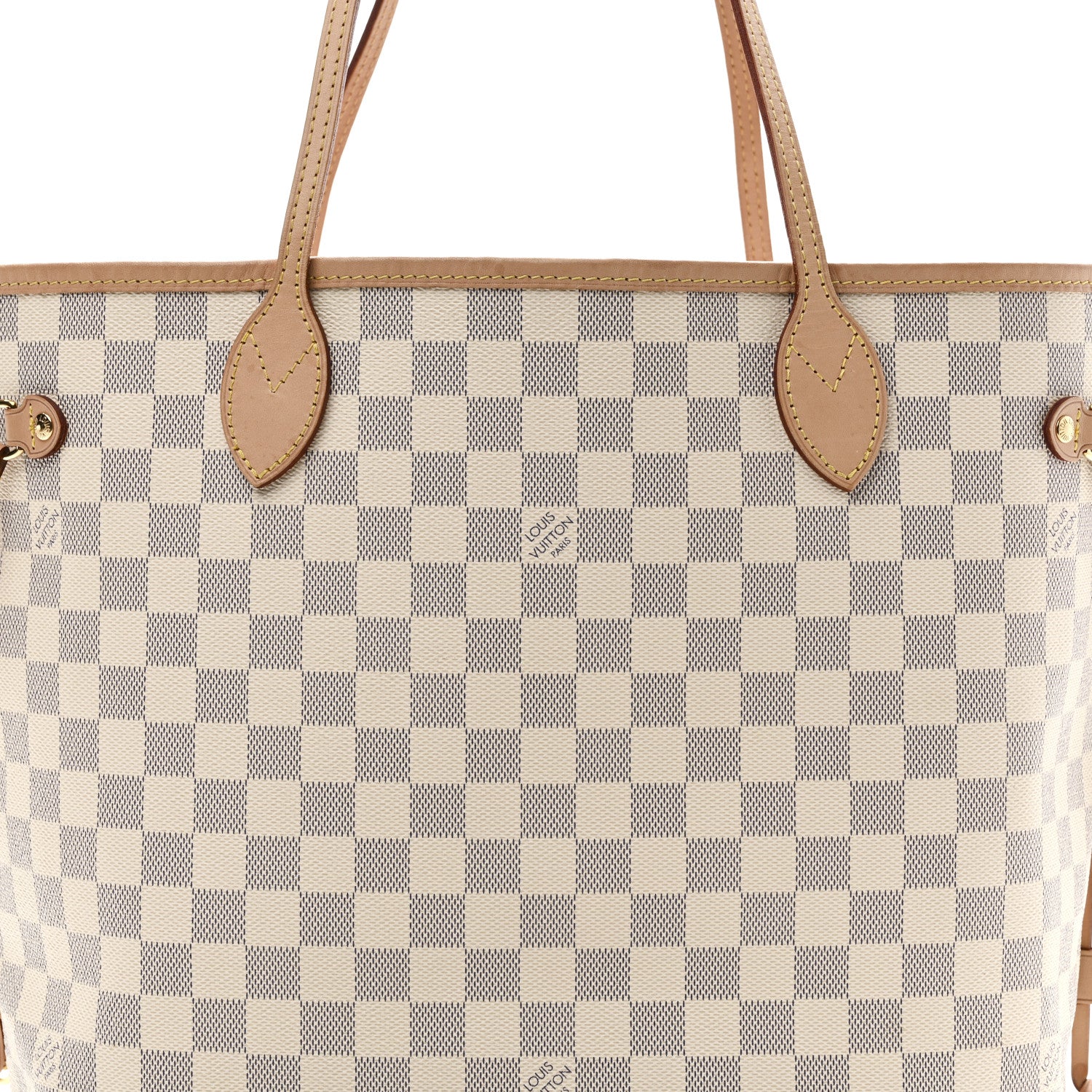 Louis Vuitton Damier Azur Neo Neverfull MM Rose Ballerine 8 of 12